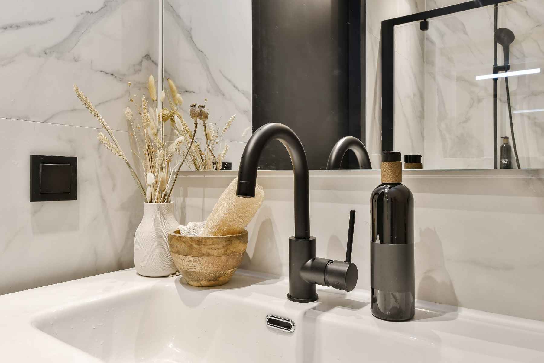sink and faucet