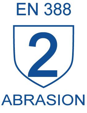 Un escudo azul con el número 2