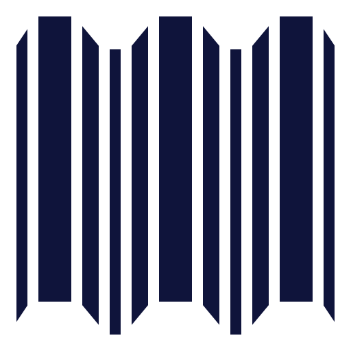 Dark blue, wavy vertical lines, possibly representing a data visualization or a code sequence.