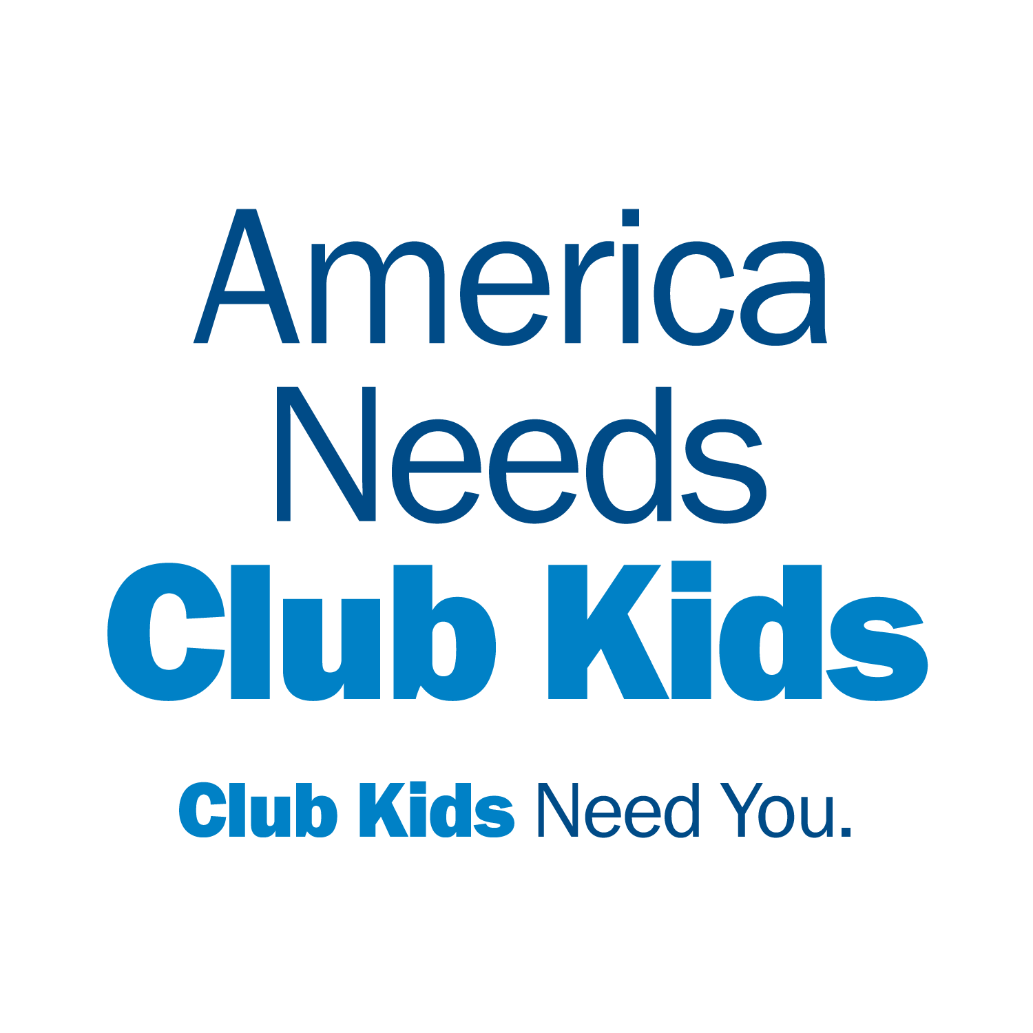 America Needs Club Kids logo