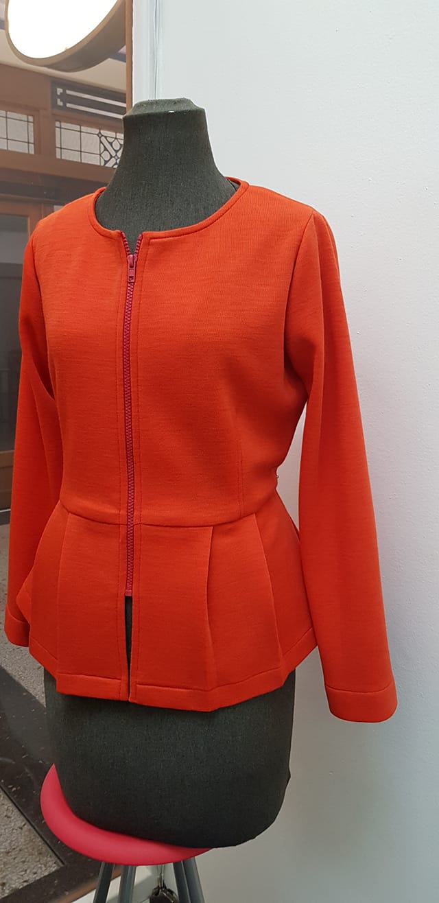 Red Dress with Zipper — Sydney, NSW — The Clothing Alteration Centre