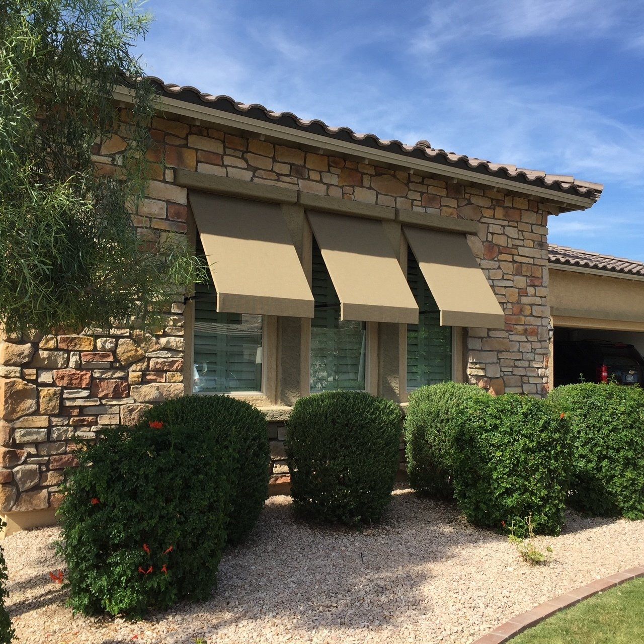 Awnings For Phoenix, AZ Homes Redactable & Shades AZ Awnings