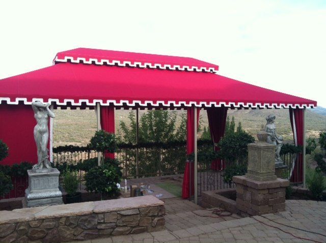 Cabana built by AZ Awning in Phoenix AZ