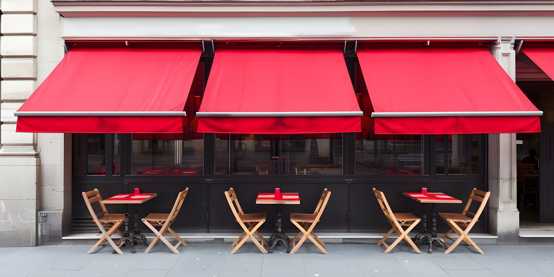 restaurant patio awning