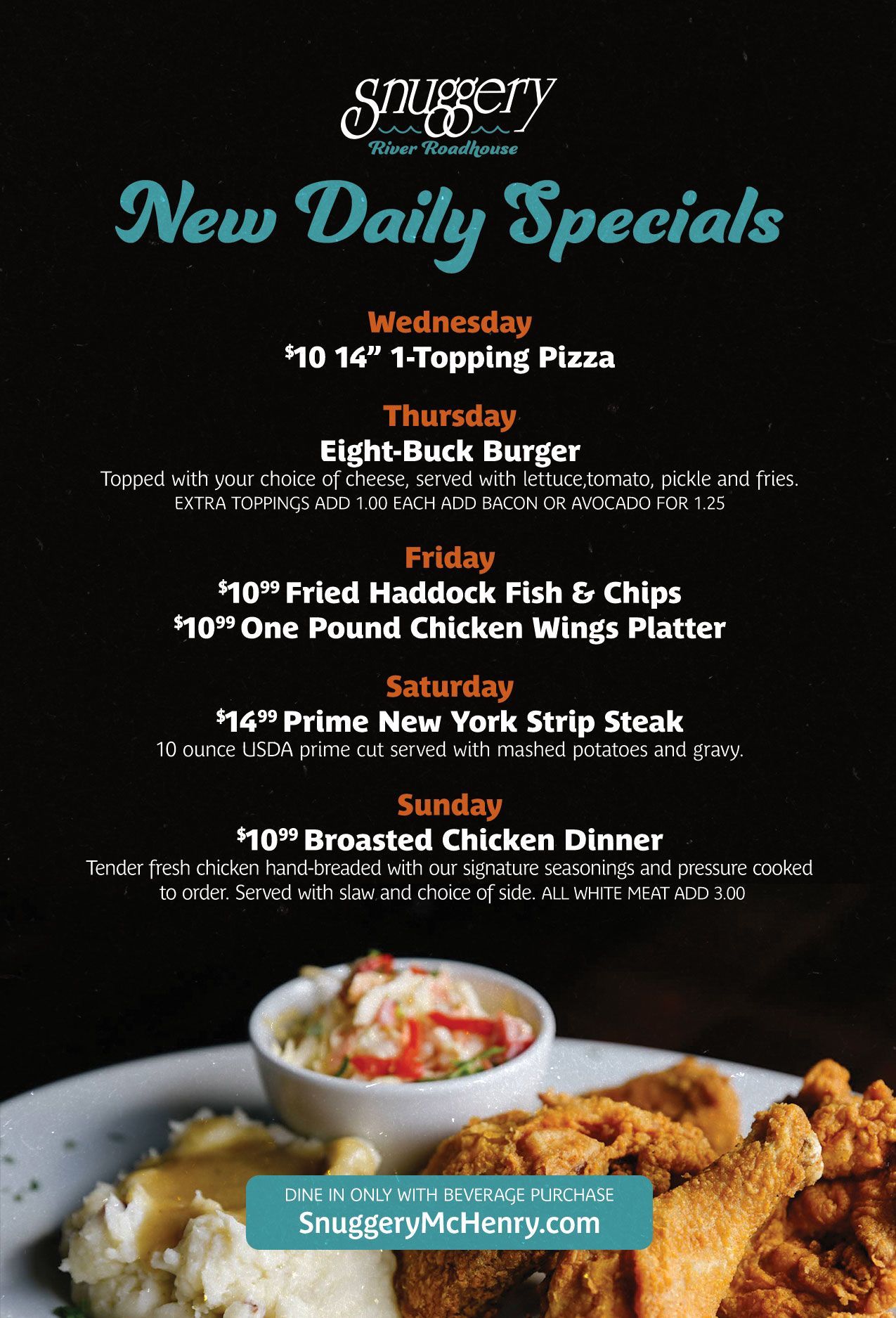 daily specials