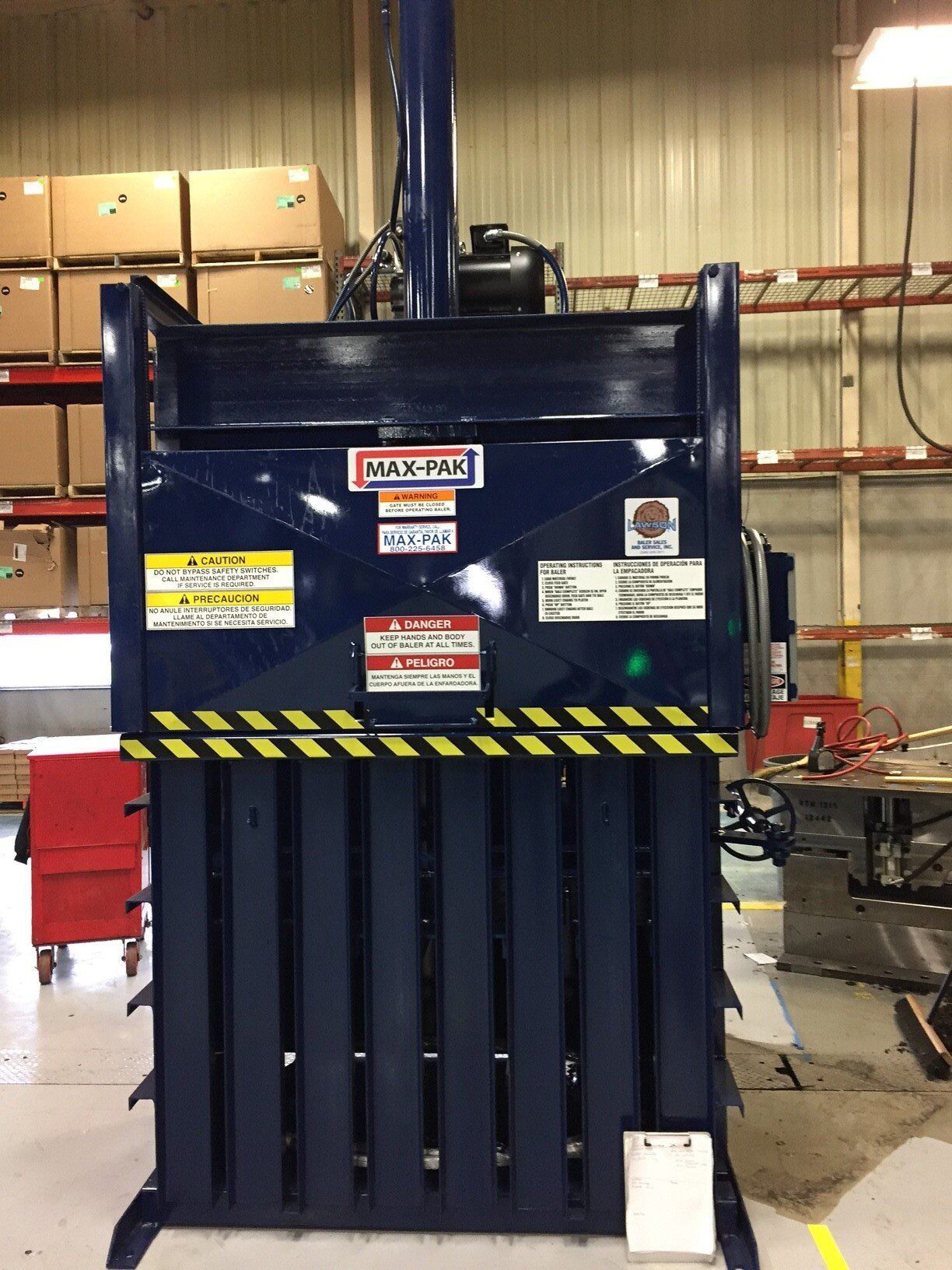 Max-Pax Baler — Davisburg, MI — Lawson Baler Sales & Service, Inc.