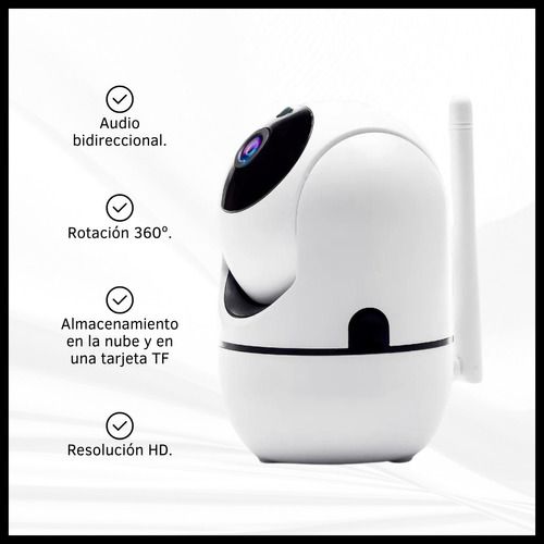 Camara De Seguridad Wifi Smart Ip Ptz Con Visión Nocturna