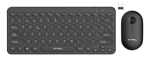 Kit Combo Teclado Y Mouse Inalámbrico Español Receptor Usb