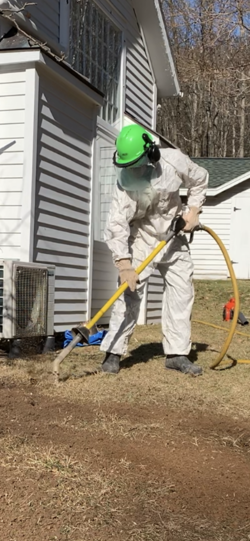 Removing Soil — Kingston, NY — Roots Up Plant Health Inc.