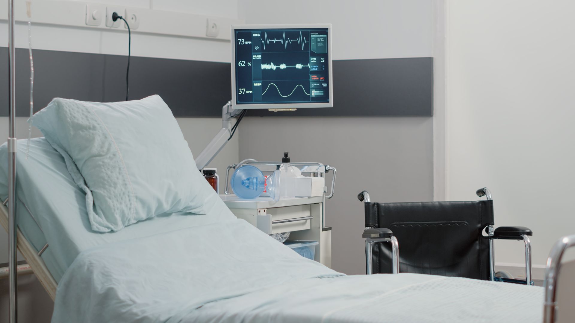 a hospital bed with technology for improved patient outcomes