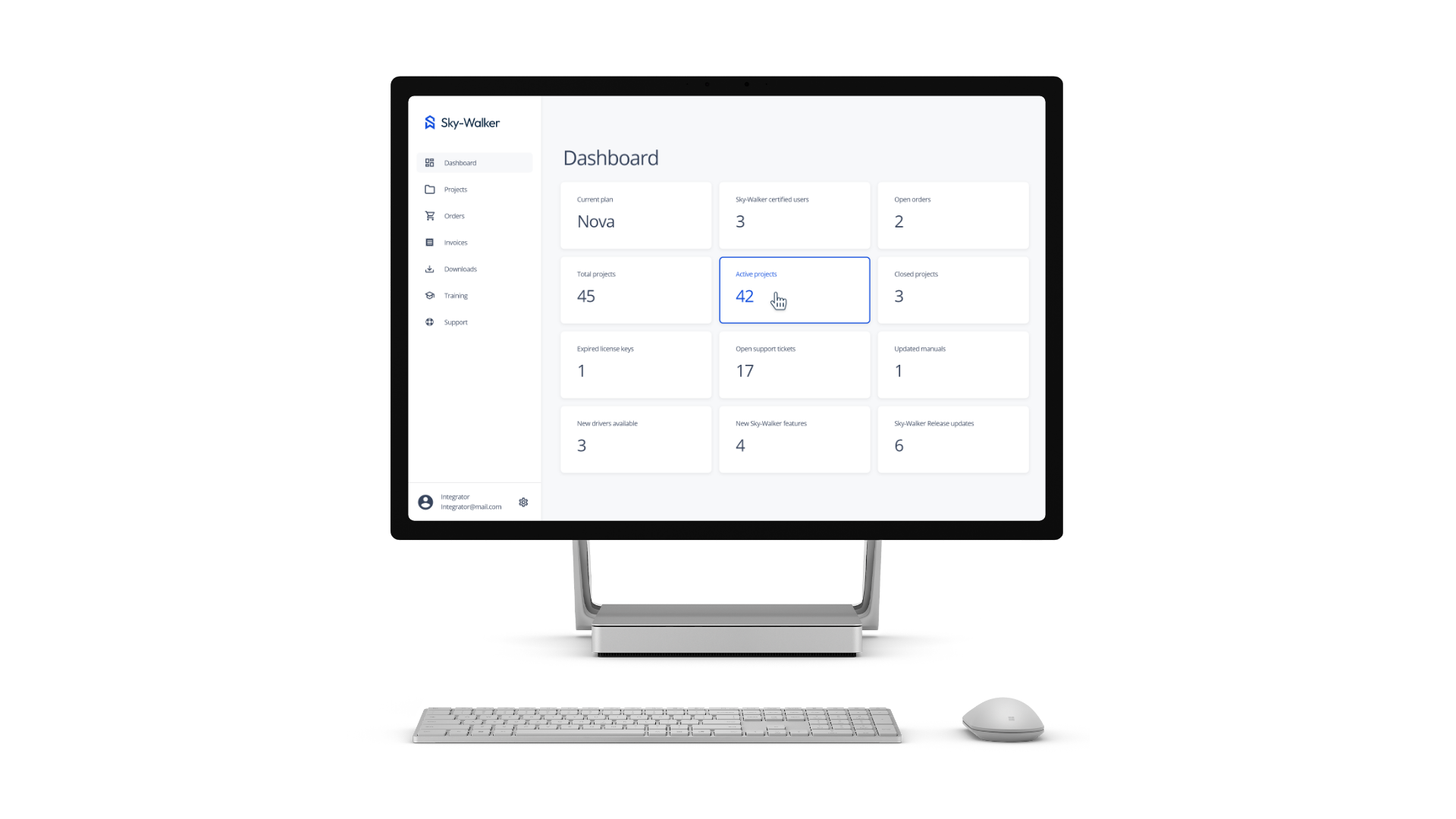 Sky-Walker 4 Portal Dashboard