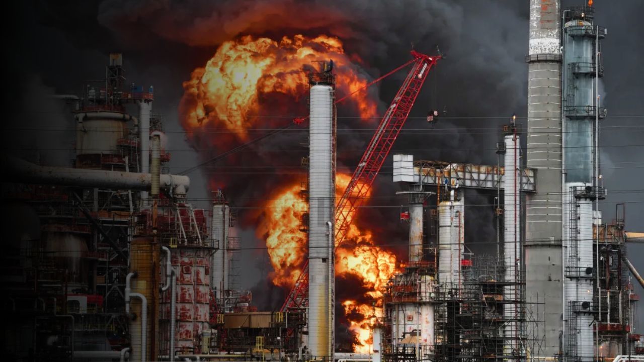 Martinez refinery fire