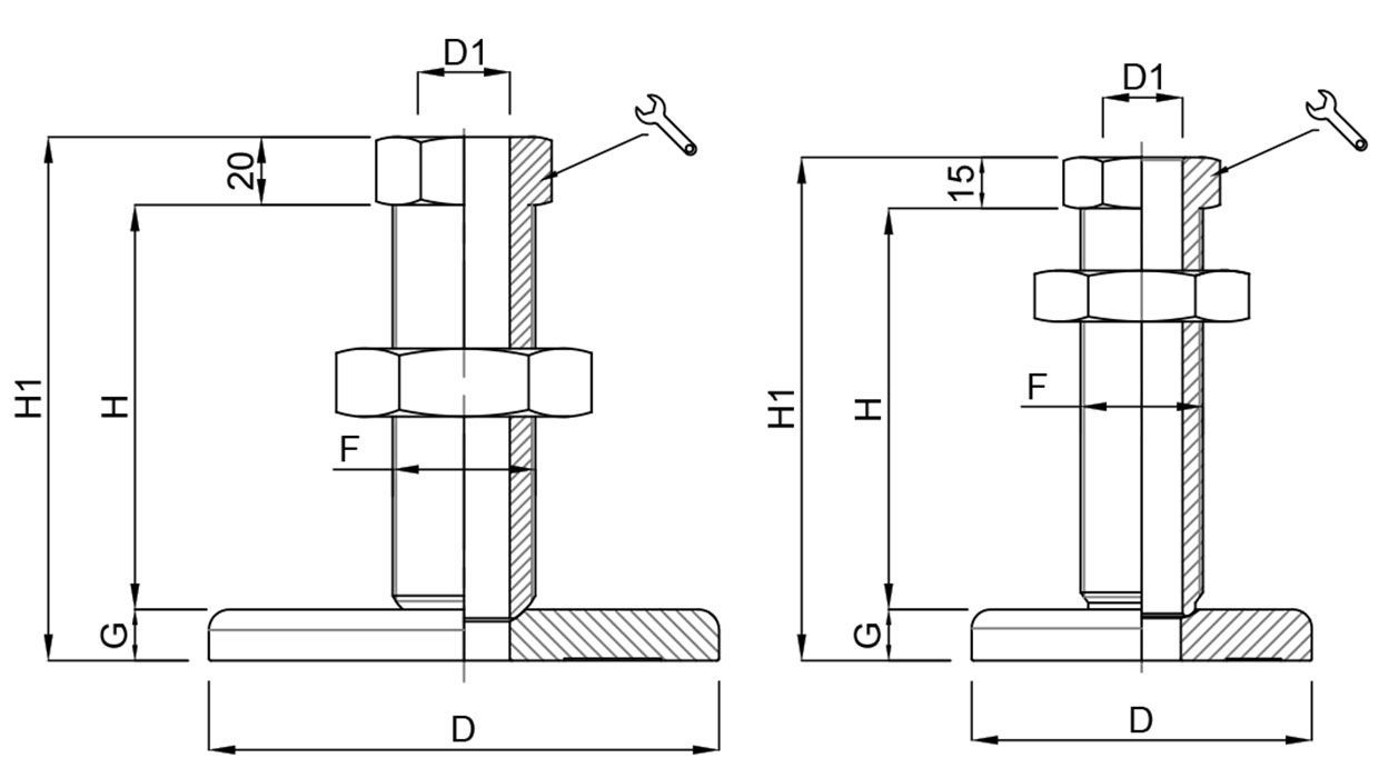 A black and white drawing of a piece of metal with measurements.