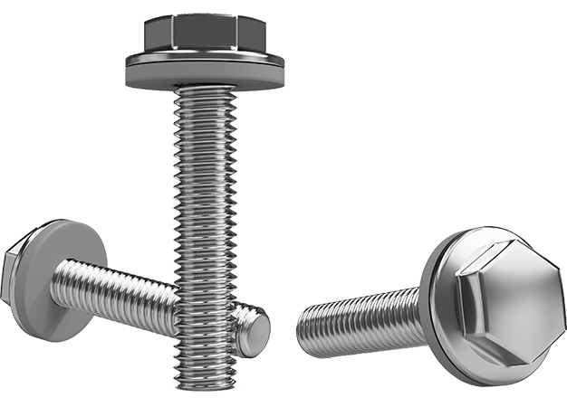 LOW-PROFILE HYGIENIC SCREW