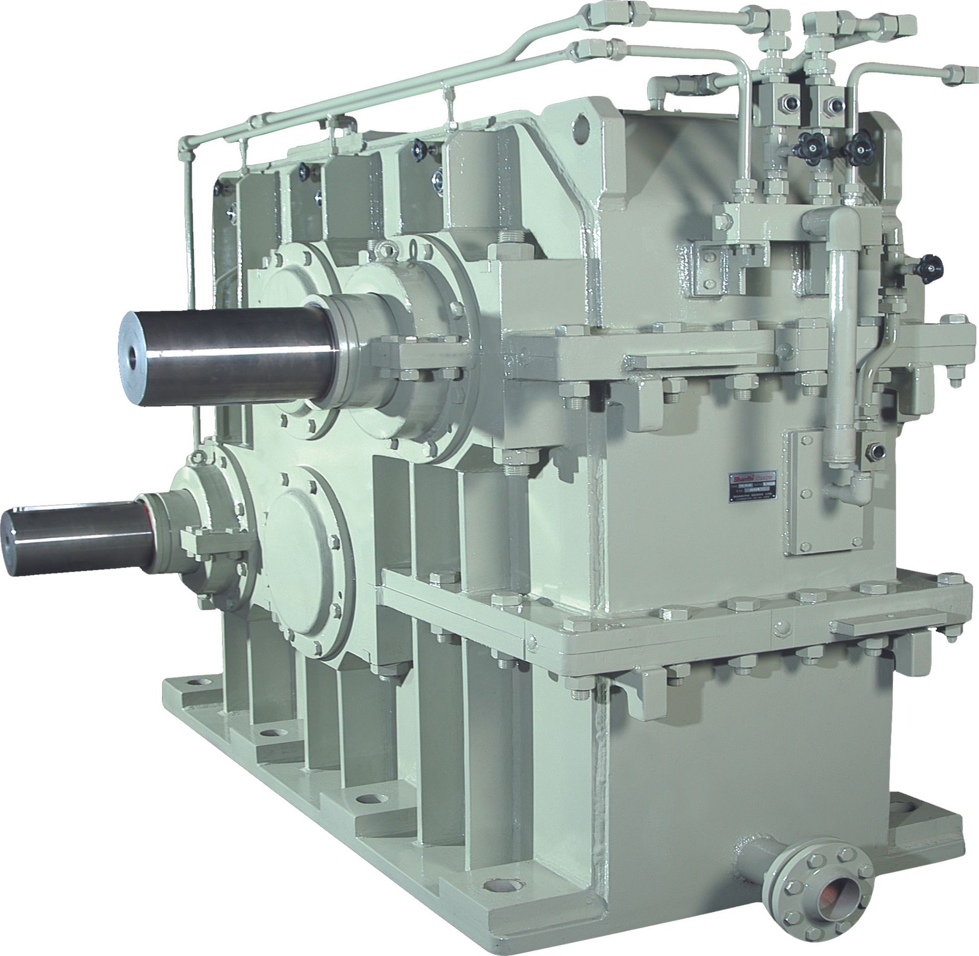 Shanthi Gears Twin Drive Gearbox For Reversing Cold Mill