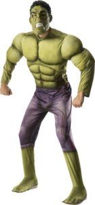 Hulk Costume: Green Body Suit With Fake Muscles — Costumes Galore in Maroochydore, QLD