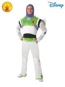 Man Wearing a Buzz Lightyear Costume From Toy Story, Standing and Posings — Costumes Galore in Maroochydore, QLD