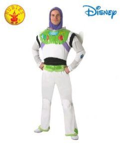 Buzz Lightyear Costume With Attached Hood, White and Green — Costumes Galore in Maroochydore, QLD