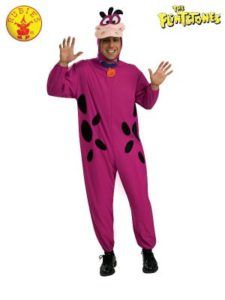 Person in a Purple Dino the Dinosaur Costume From the Flintstones — Costumes Galore in Maroochydore, QLD