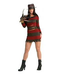 Woman in Freddy Krueger Costume — Costumes Galore in Maroochydore, QLD