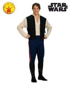 Han Solo Costume; Man in Black Vest, Blue Pants, Boots — Costumes Galore in Maroochydore, QLD