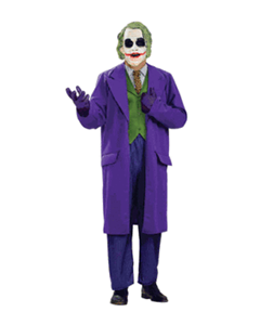 The Joker Costume With Purple Overcoat, Green Vest — Costumes Galore in Maroochydore, QLD