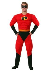 Man Wearing an Mr. Incredible Costume — Costumes Galore in Maroochydore, QLD