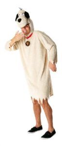 A Person in a Snoopy Costume Stands, Gesturing With One Hand — Costumes Galore in Maroochydore, QLD