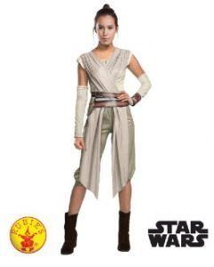 Rey Star Wars Costume; Tan Jumpsuit — Costumes Galore in Maroochydore, QLD