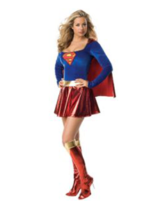 Woman in a Supergirl Costume — Costumes Galore in Maroochydore, QLD
