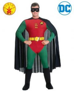 A Person Dressed in a Classic Robin Superhero Costume — Costumes Galore In Maroochydore, QLD