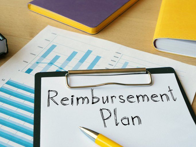 Reimbursement Plan is shown on the conceptual business photo