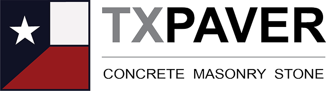 Logo with the Texas state flag graphic next to 