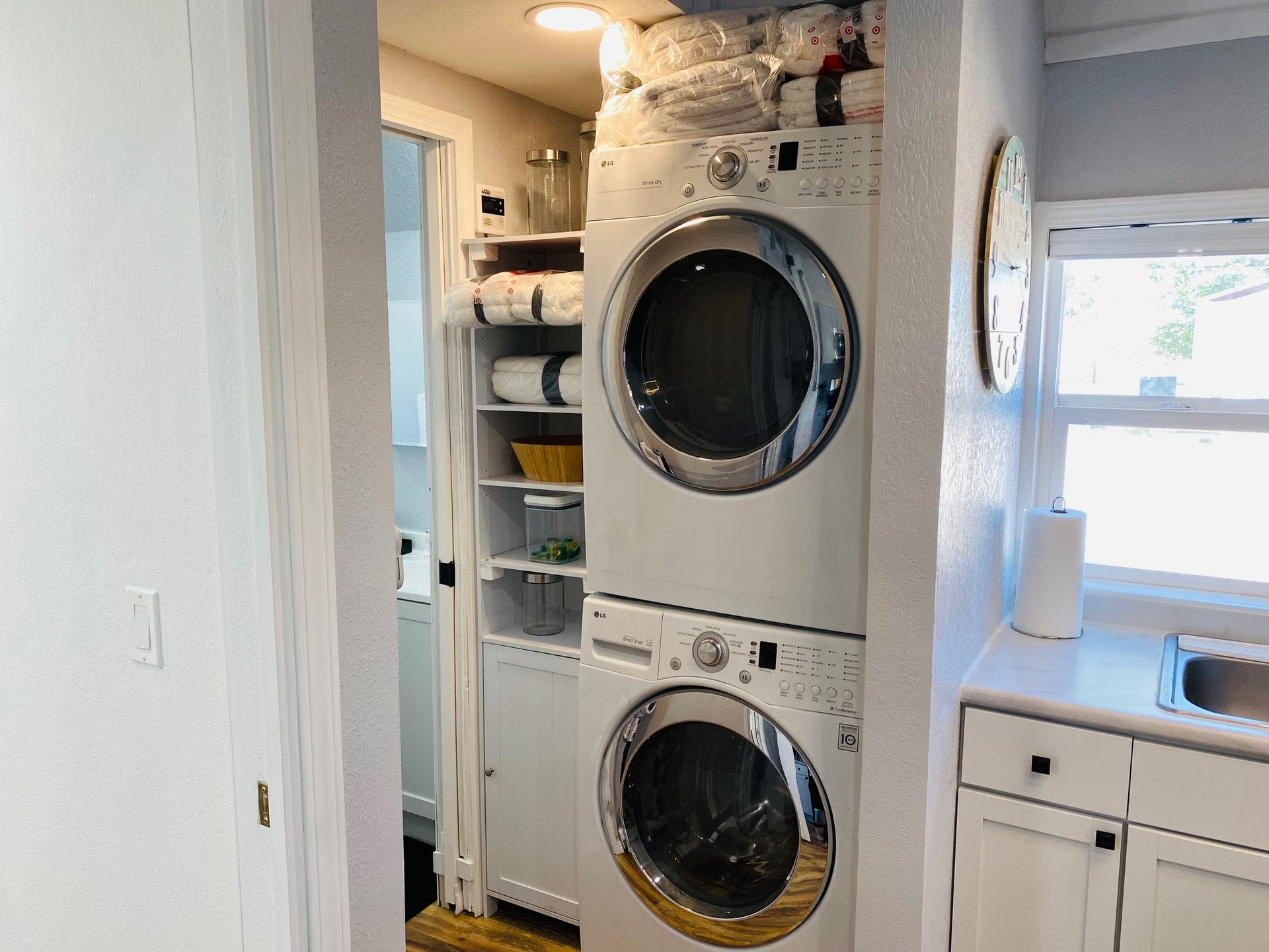 cabin laundry room