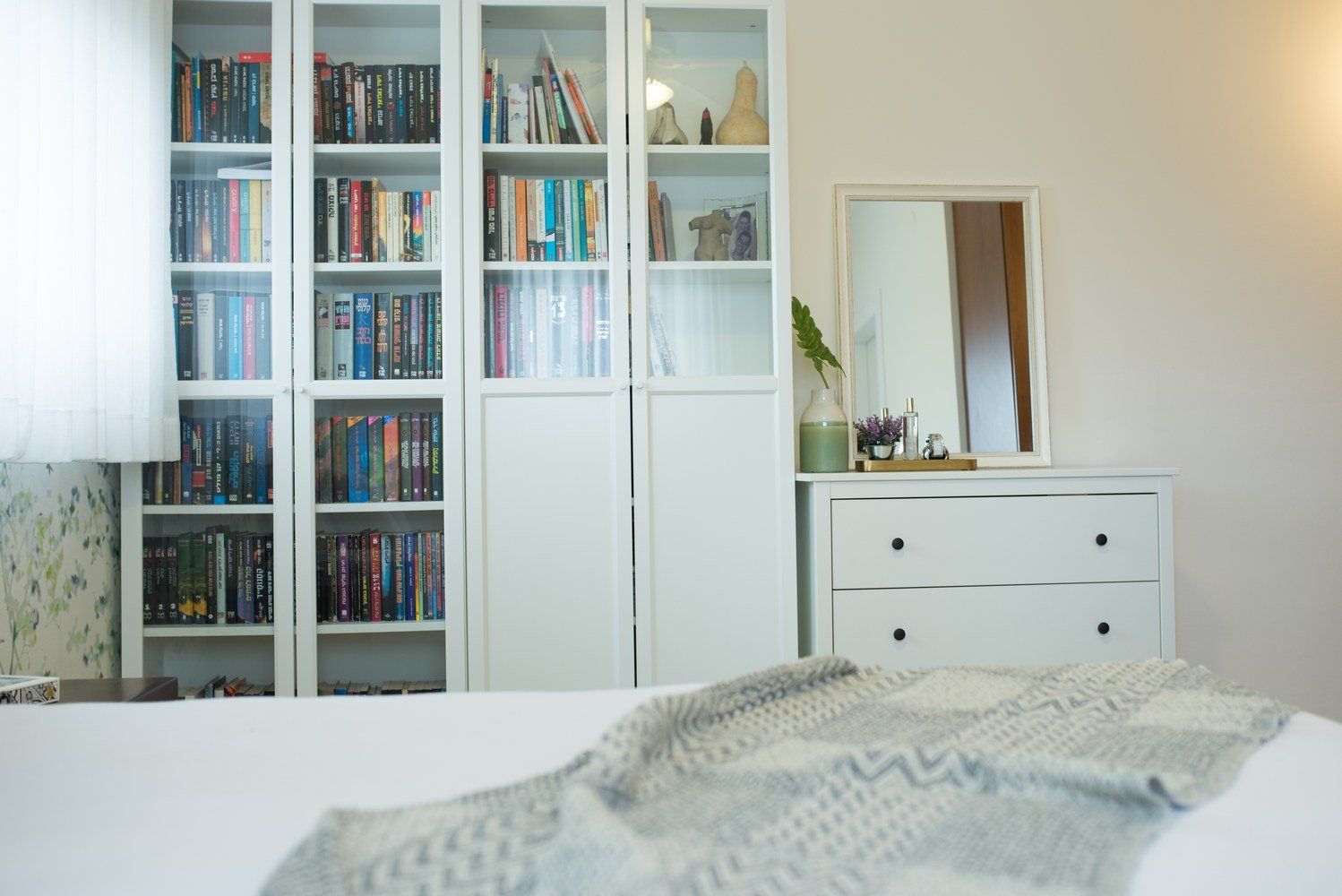 מעצבת פנים בירושלים הום טיילינג לחדר שינה