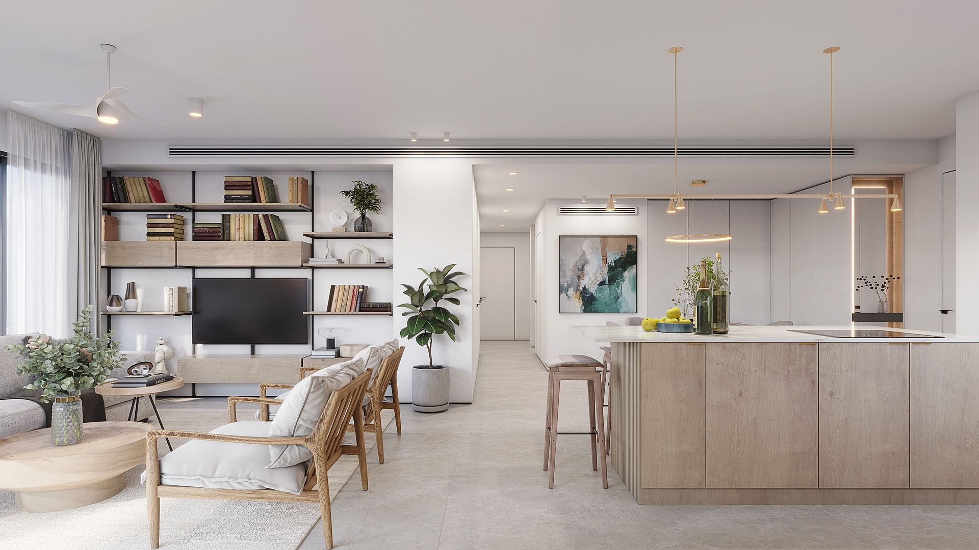 דירת קבלן מעוצבת