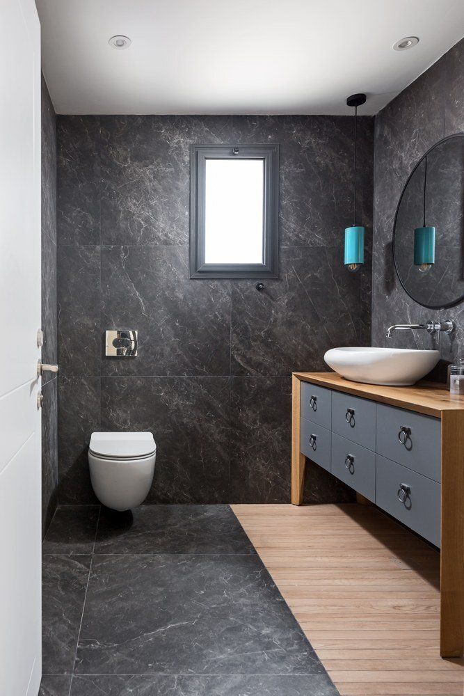 עיצוב חדר רחצה בסגנון מודרני