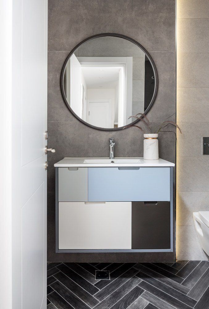 עיצוב חדר רחצה ילדים