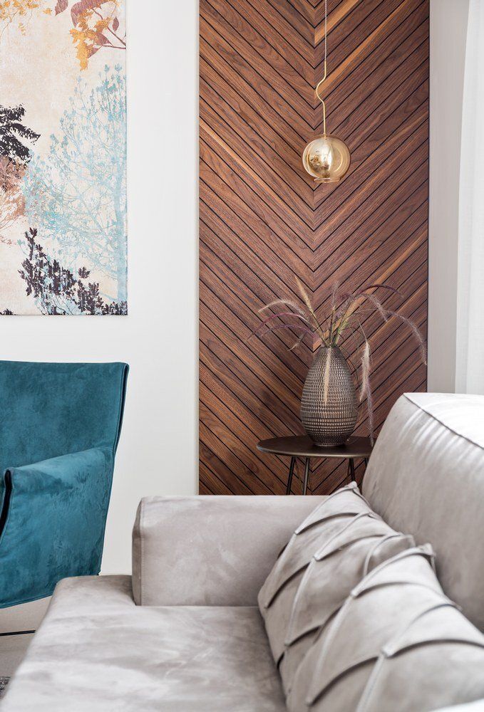 חיפוי קיר מעץ  - עיצוב בתים יוקרטיים