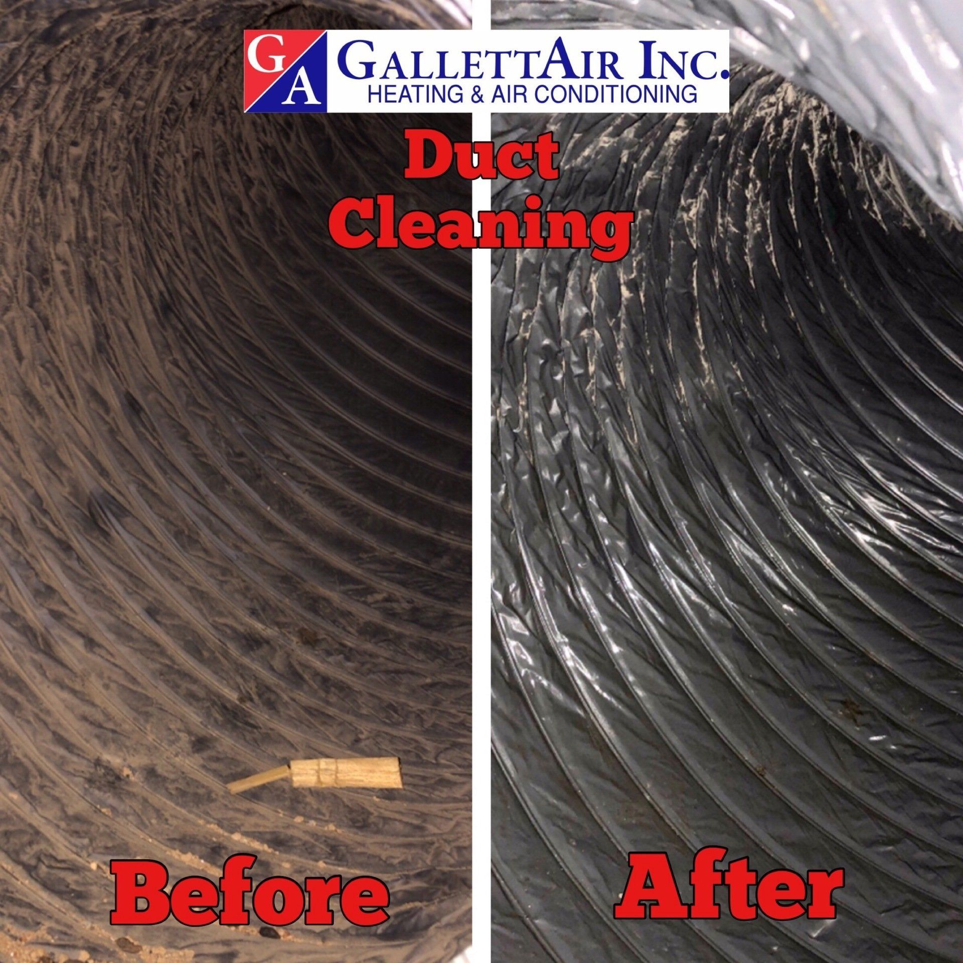 duct cleaning services - GallettAir Inc