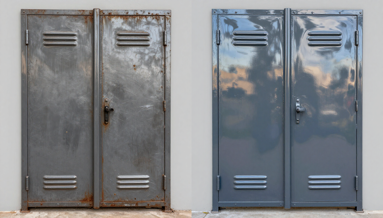Pintura en esmalte para puertas y portones