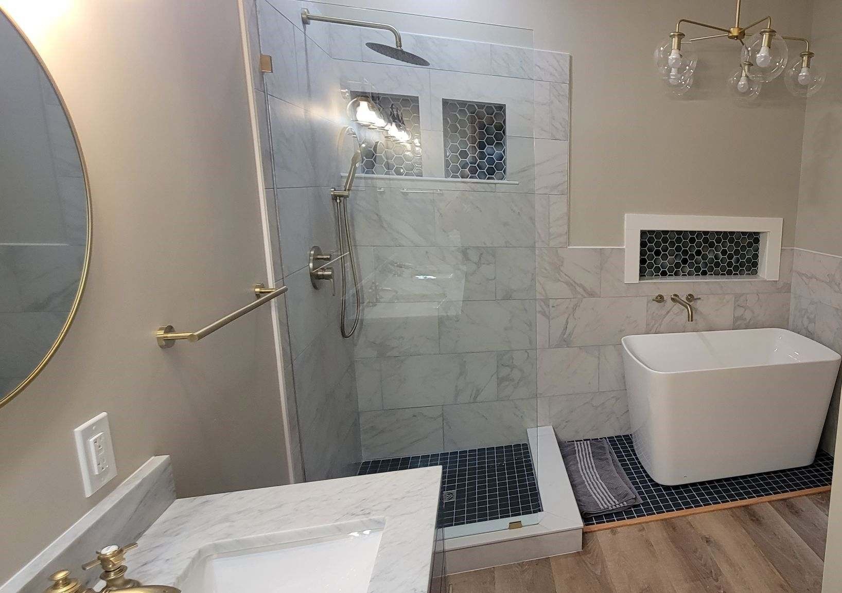 White Modern Bathroom