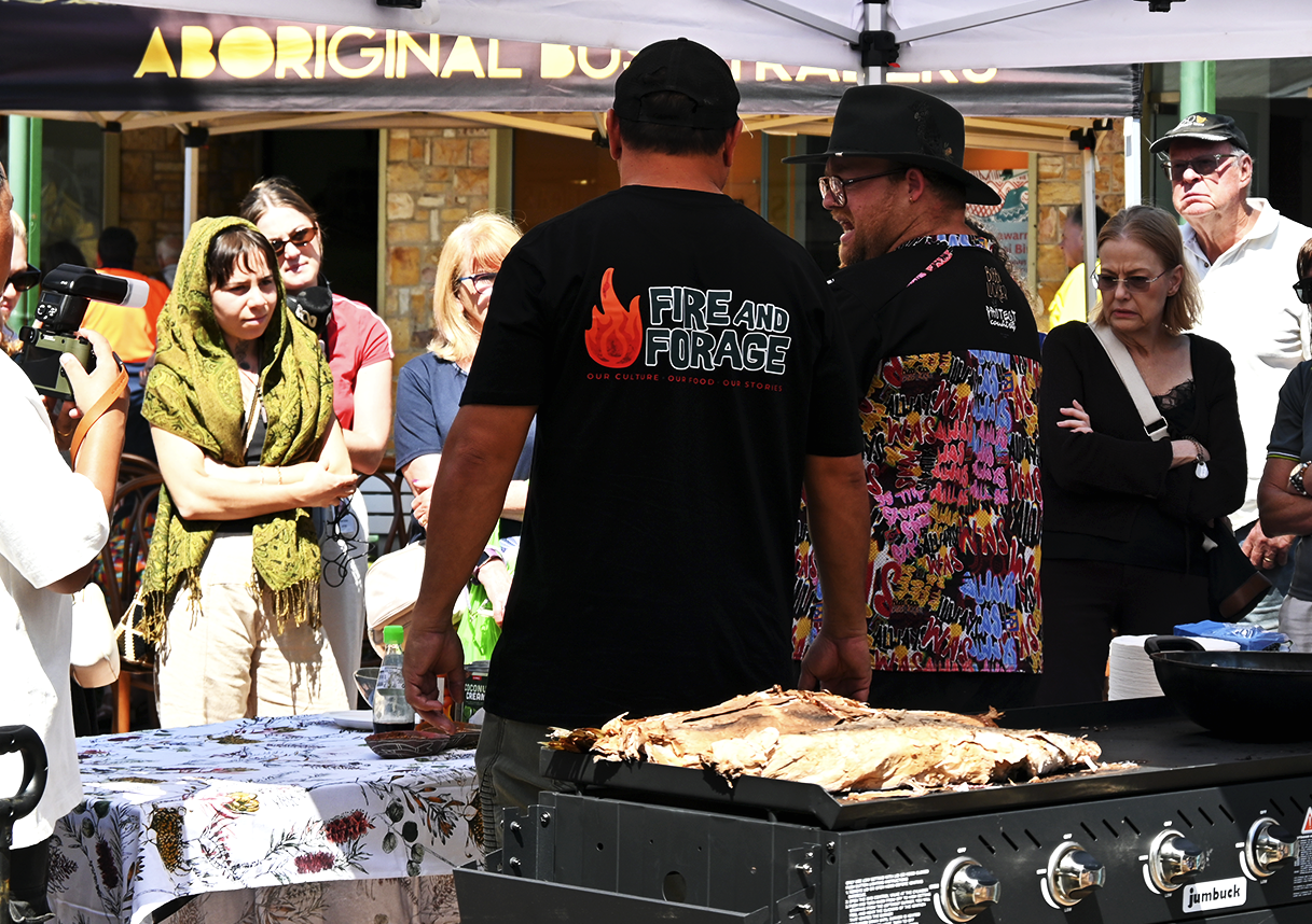 Fire and Forage Aboriginal food event 