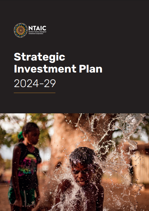 The cover of the strategic investment plan for the year 2024-29