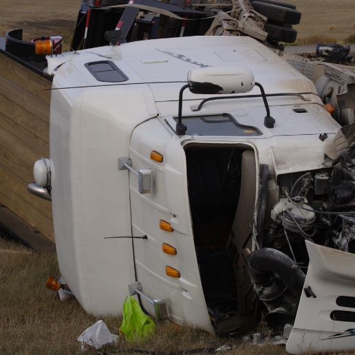 Semi Truck Accident in Portage, Indiana