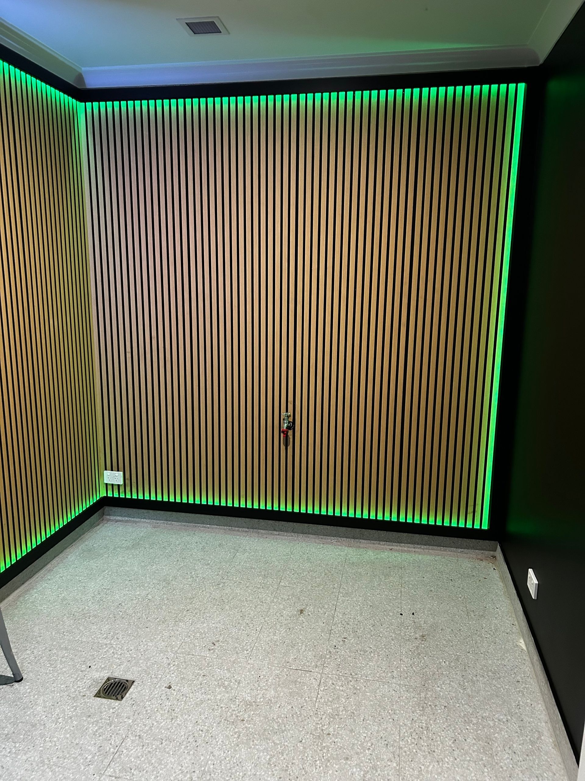 Room With Textured Wood-slat Walls —  2easy Property Maintenance in Bendigo, VIC