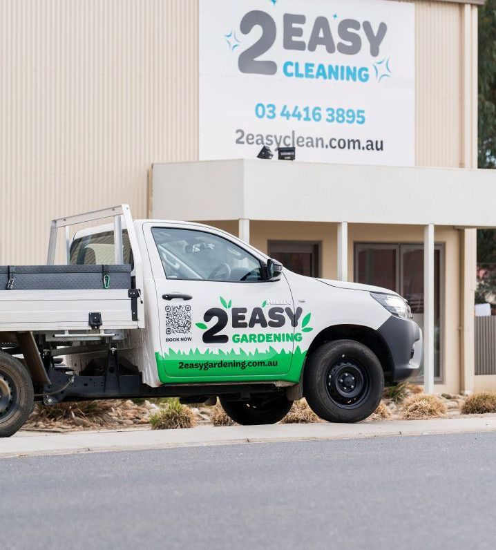 A Picture Of A Hilux  Infront of 2Easy Cleaning — 2easy Cleaning in Bendigo, VIC