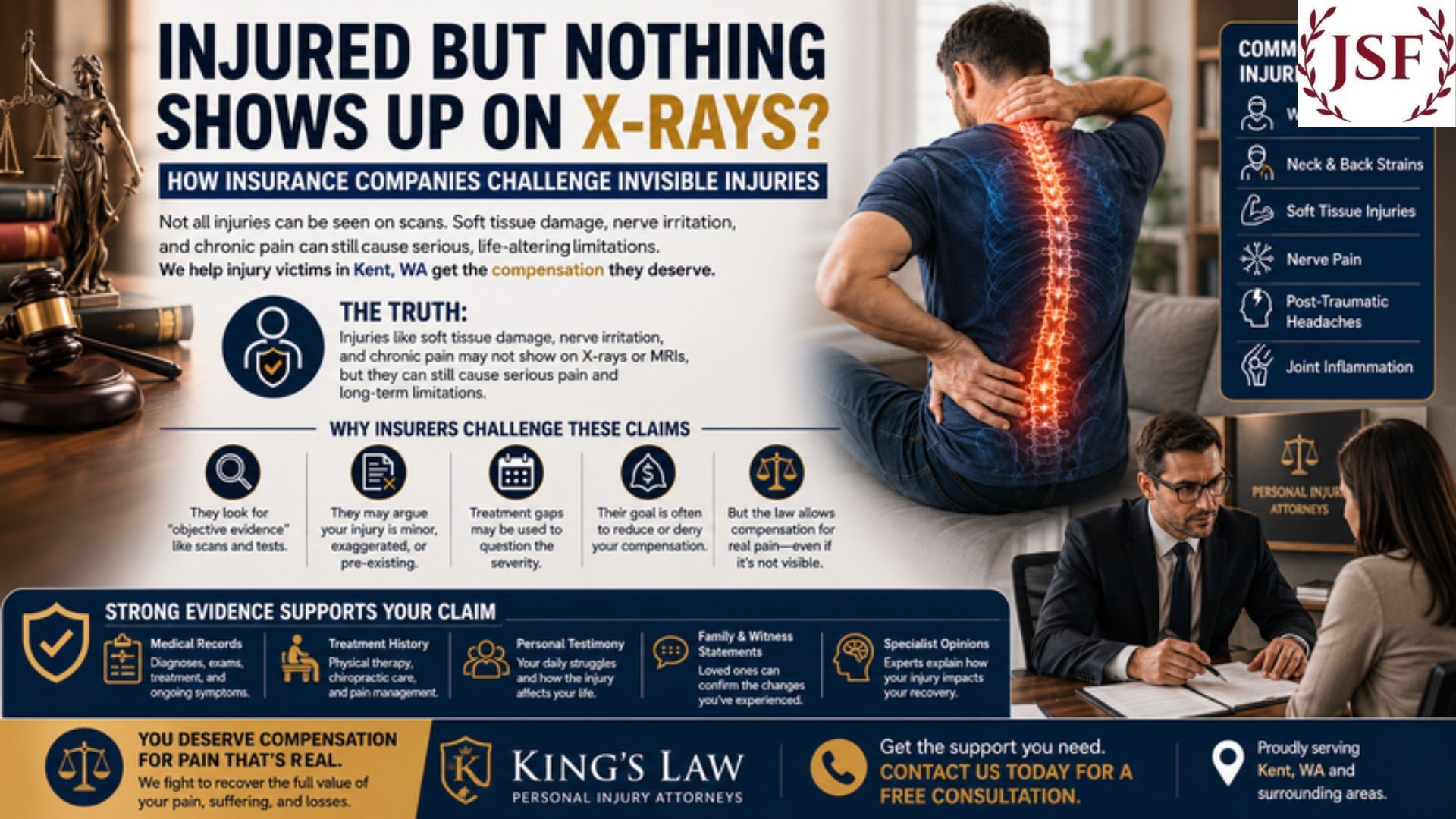 Do Insurance Companies Dispute Pain That Cannot Be Seen on Imaging Tests