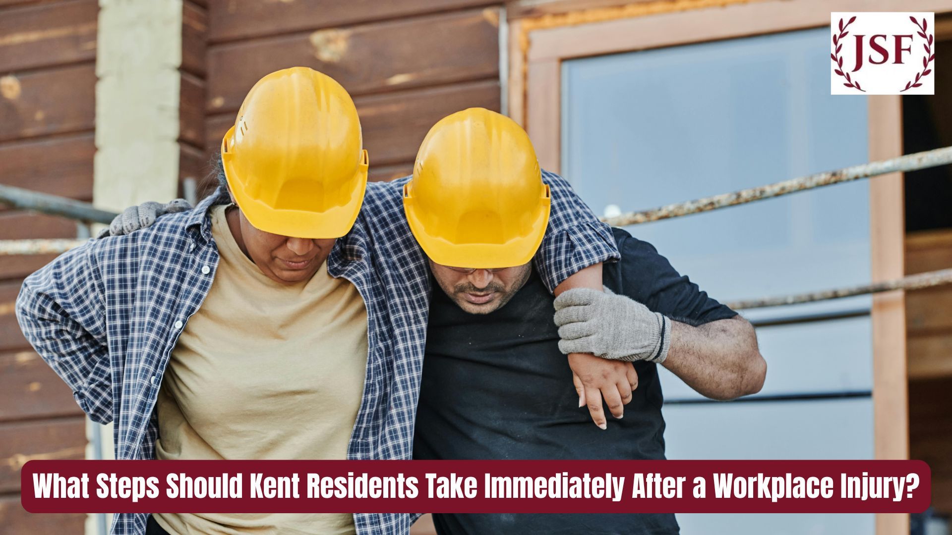 What Steps Should Kent Residents Take Immediately After a Workplace Injury?