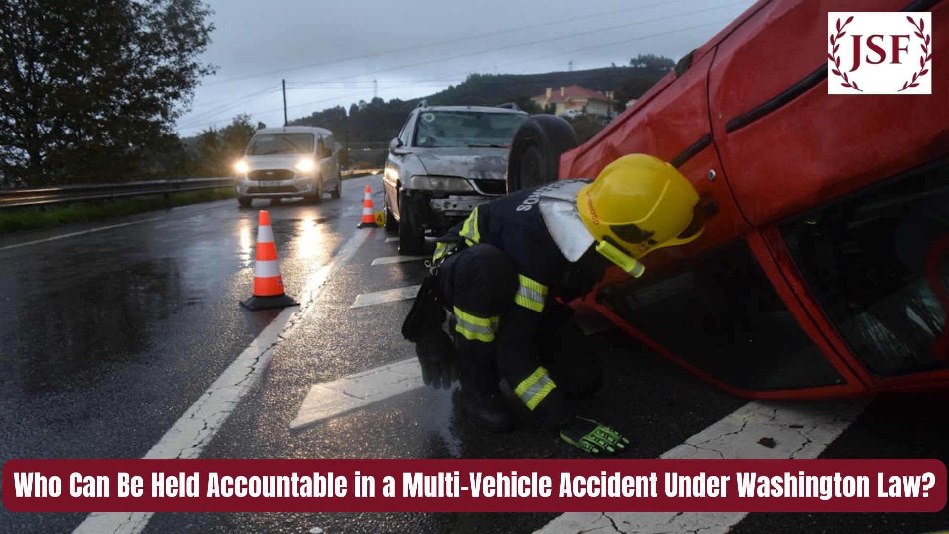 Who Can Be Held Accountable in a Multi-Vehicle Accident Under Washington Law?